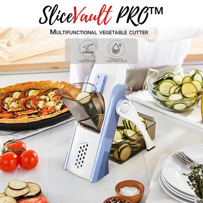 SliceVault Pro™ - Multi Purpose vegetables slicer & chopper